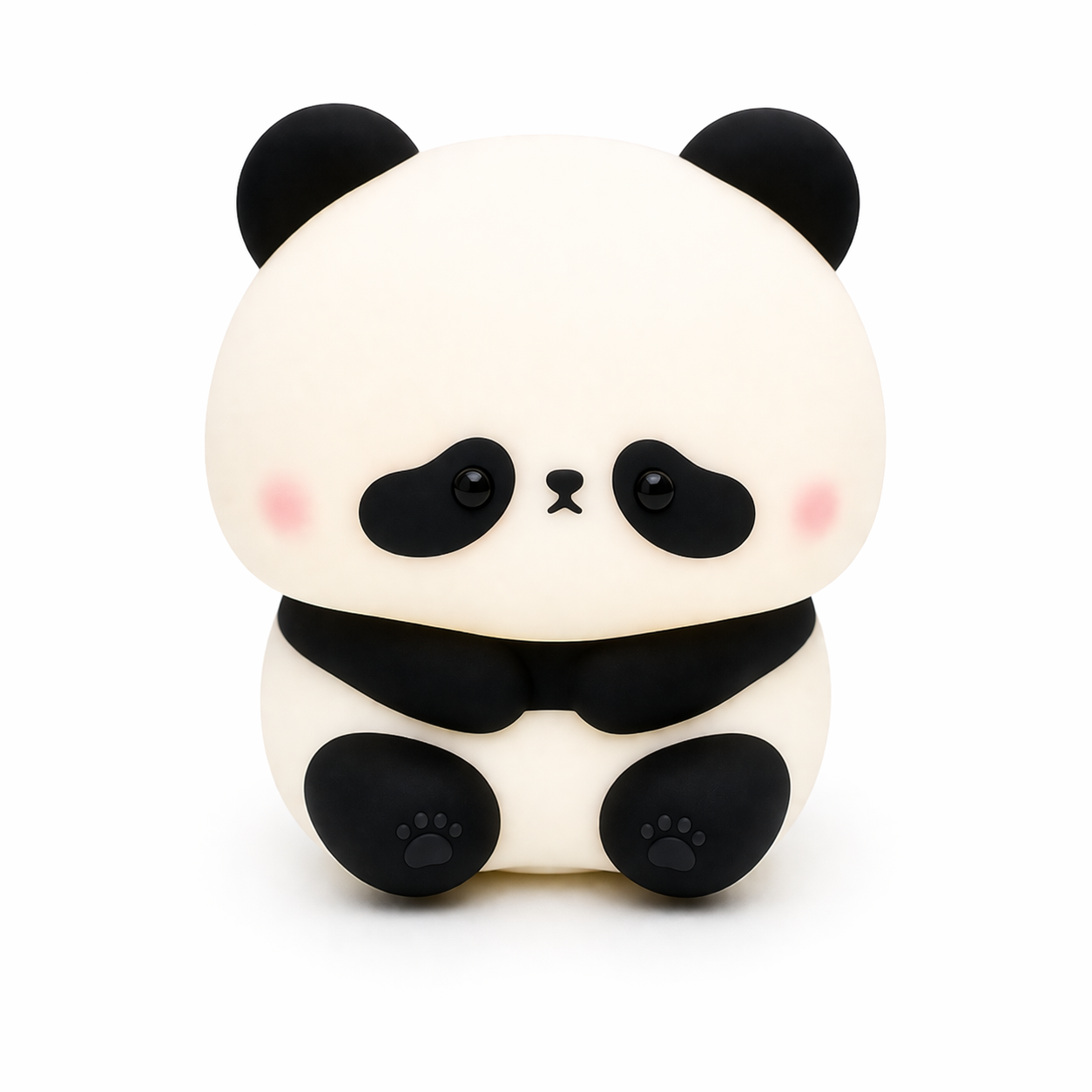 Cute Panda Rechargeable Silicone LED Night Light | Touch Lamp
