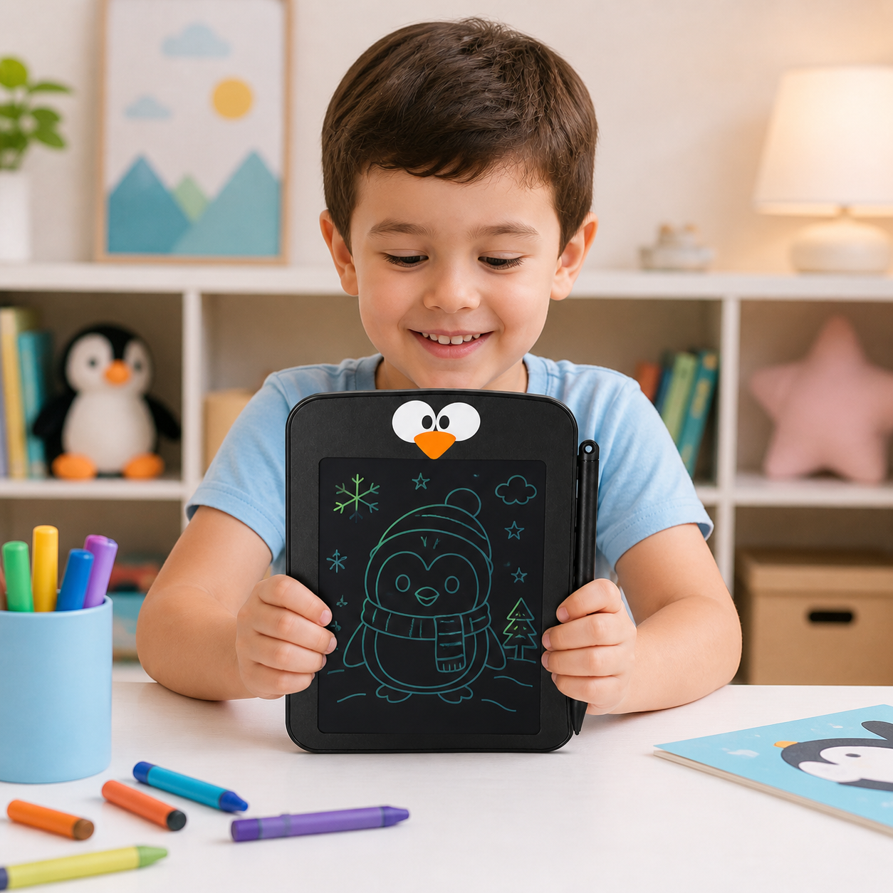 PenguinPal Kids LCD Writing Tablet