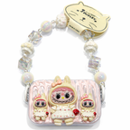 Pink Critter Triplet Charm