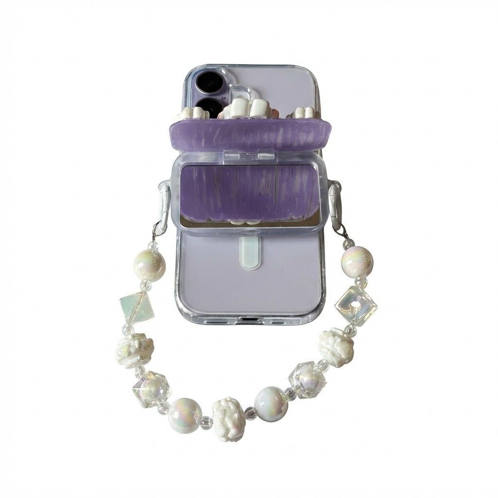 Purple 3 Dolls Charm