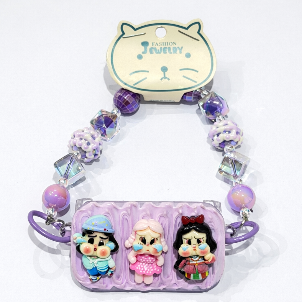 Purple Cry Baby Charm