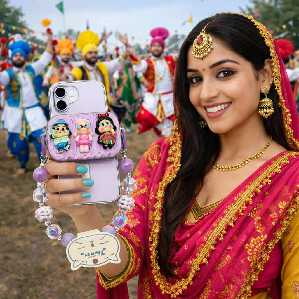 Purple Cry Baby Charm