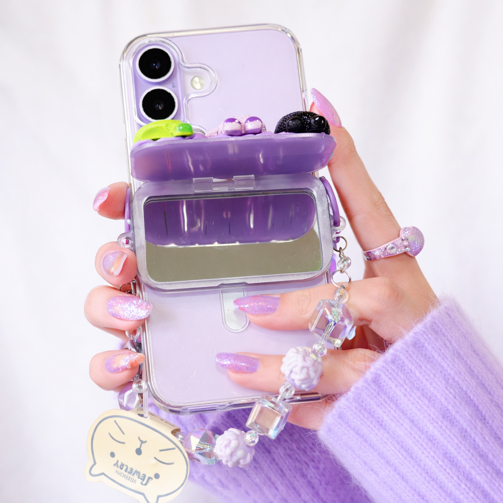 6 Purple Monsters Charm