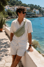 Drift Crossbody Fanny Bag (Sage)
