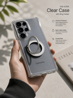 Samsung Magsafe 360 Rotating HaloGrip Clear Case