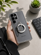 Samsung Magsafe 360 Rotating HaloGrip Clear Case