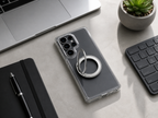 Samsung Magsafe 360 Rotating HaloGrip Clear Case