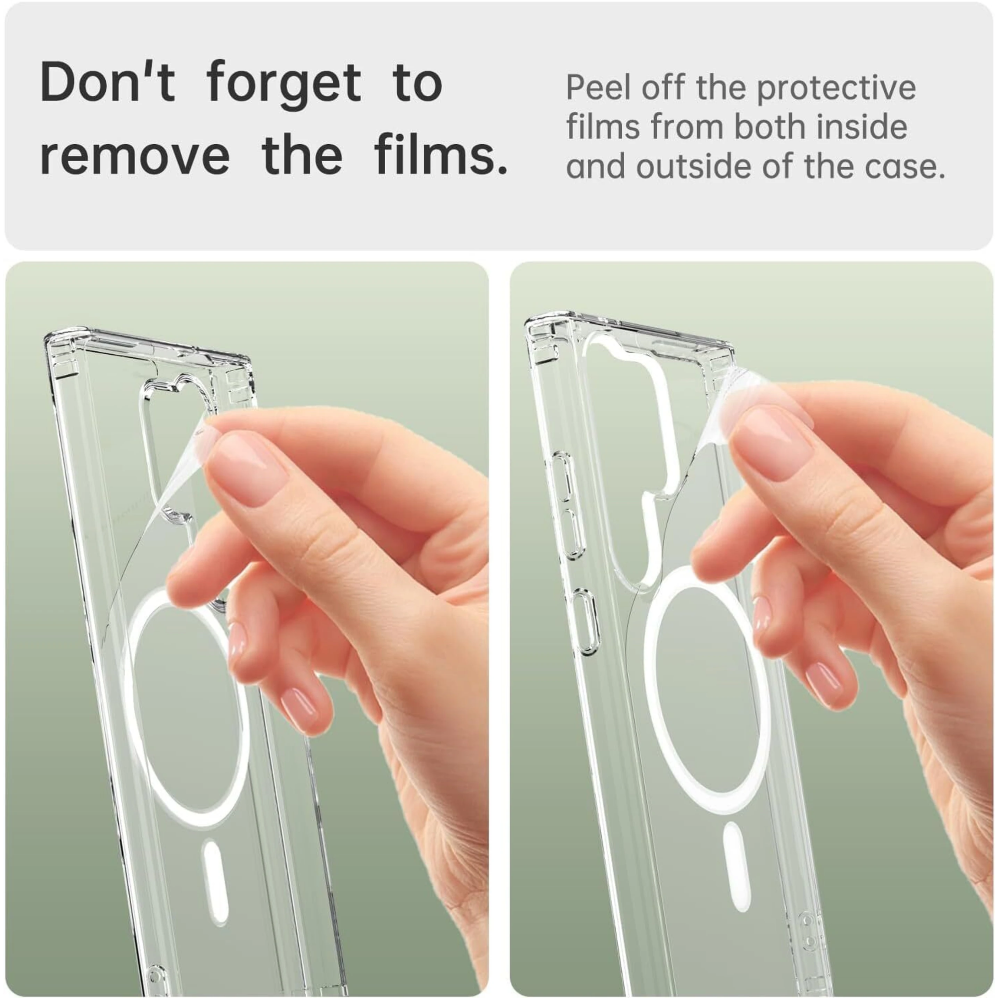 iPhone Magsafe Clear Case