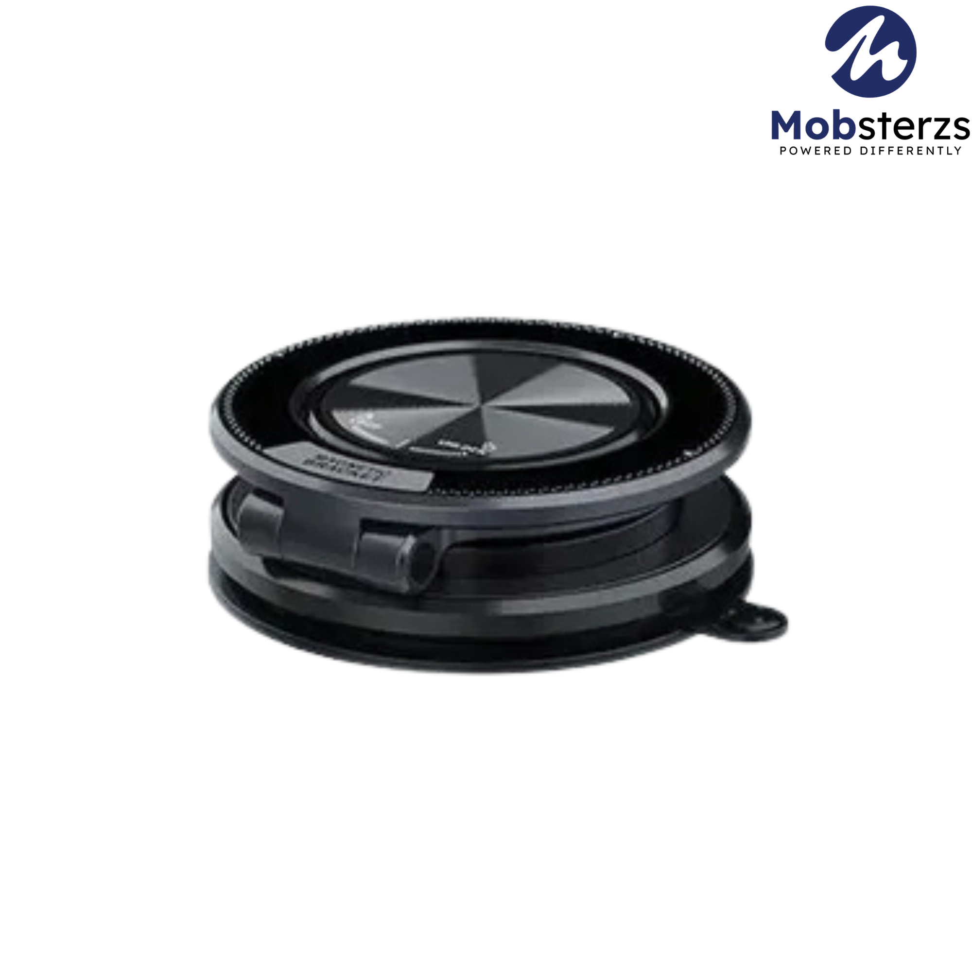 Magnetic Vacuum Phone Mount Holder – Ultra Thin, 20KG Hold, 360° Rotation (Black)