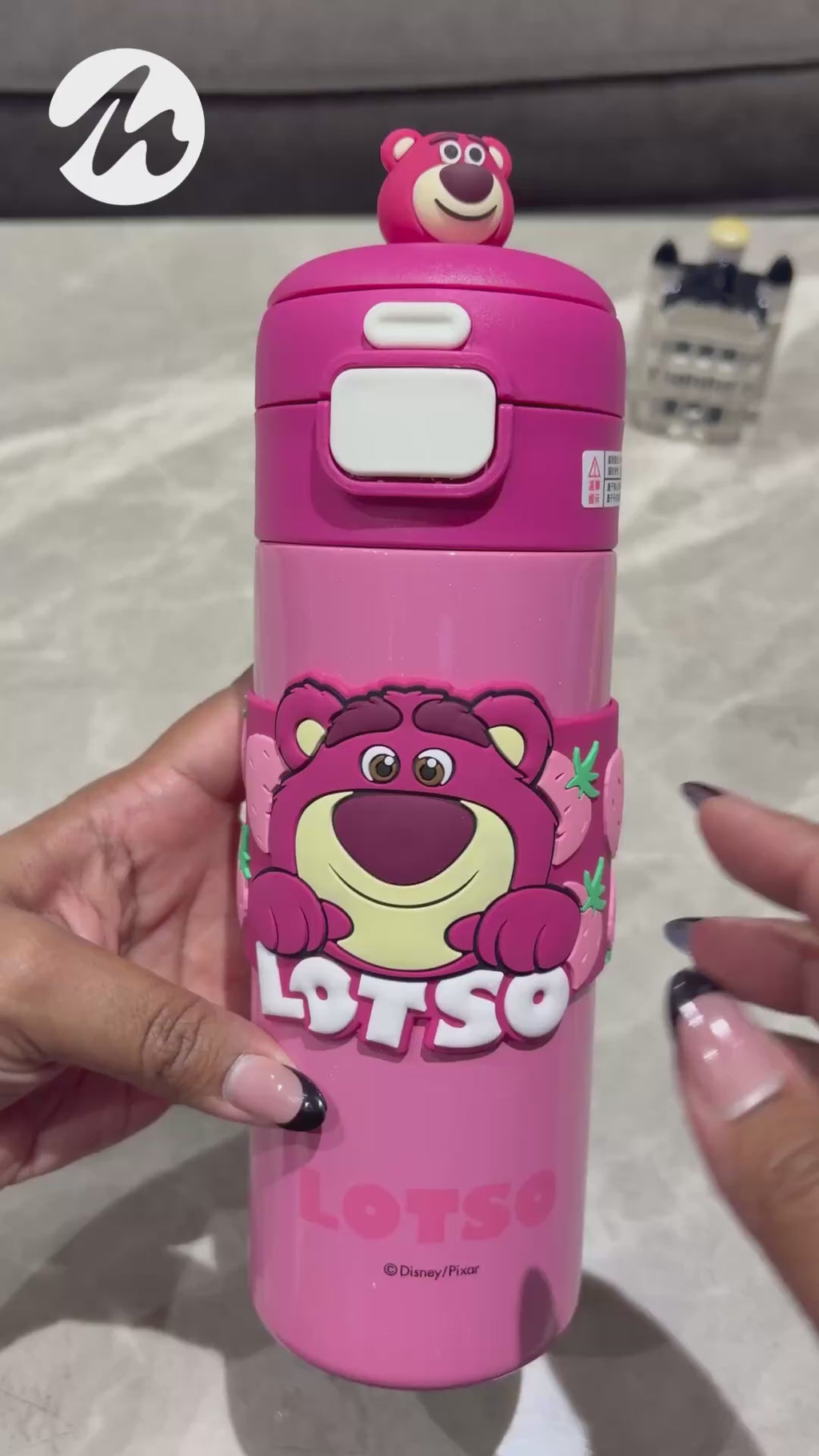 Toy Story Lotso Kids Insulated Water Bottle