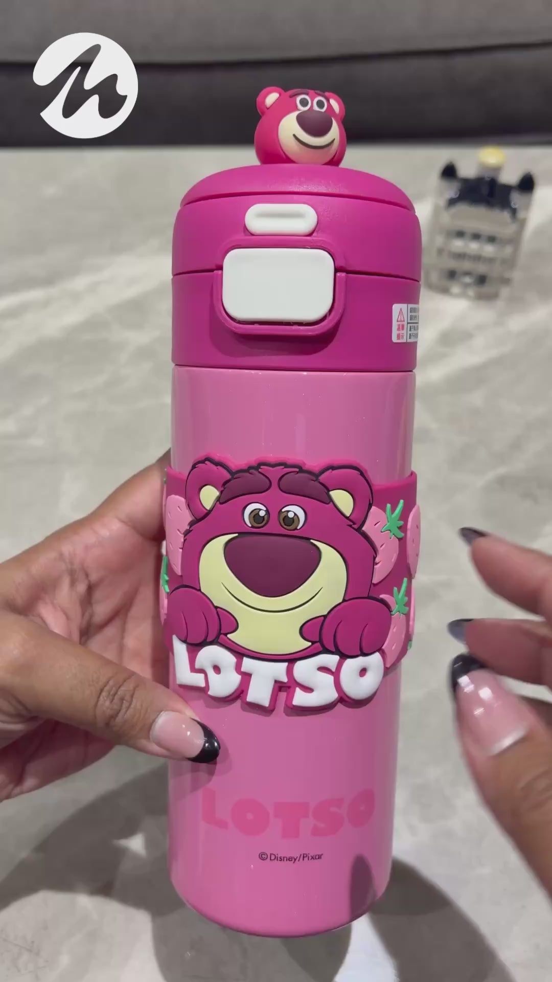 Toy Story Lotso Kids Insulated Water Bottle