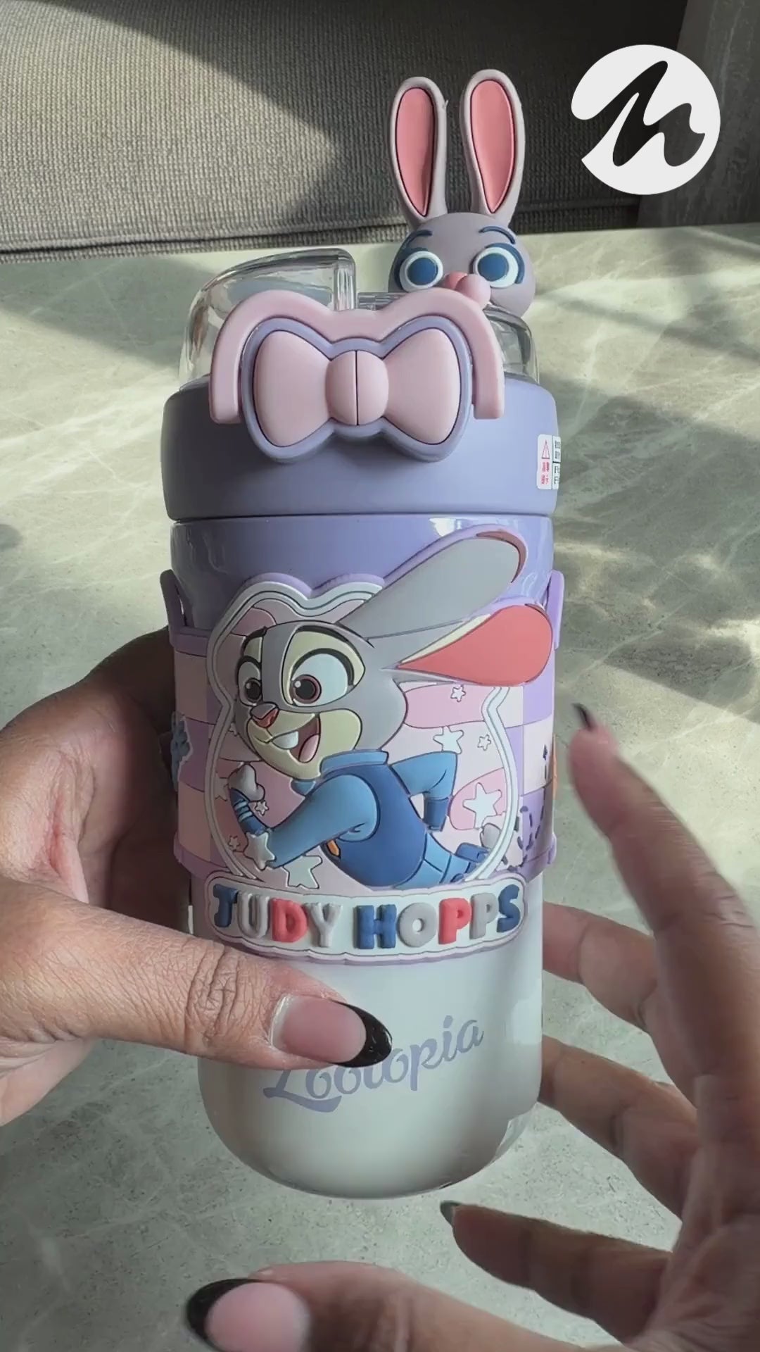 Judy Hopps Insulated Water Bottle