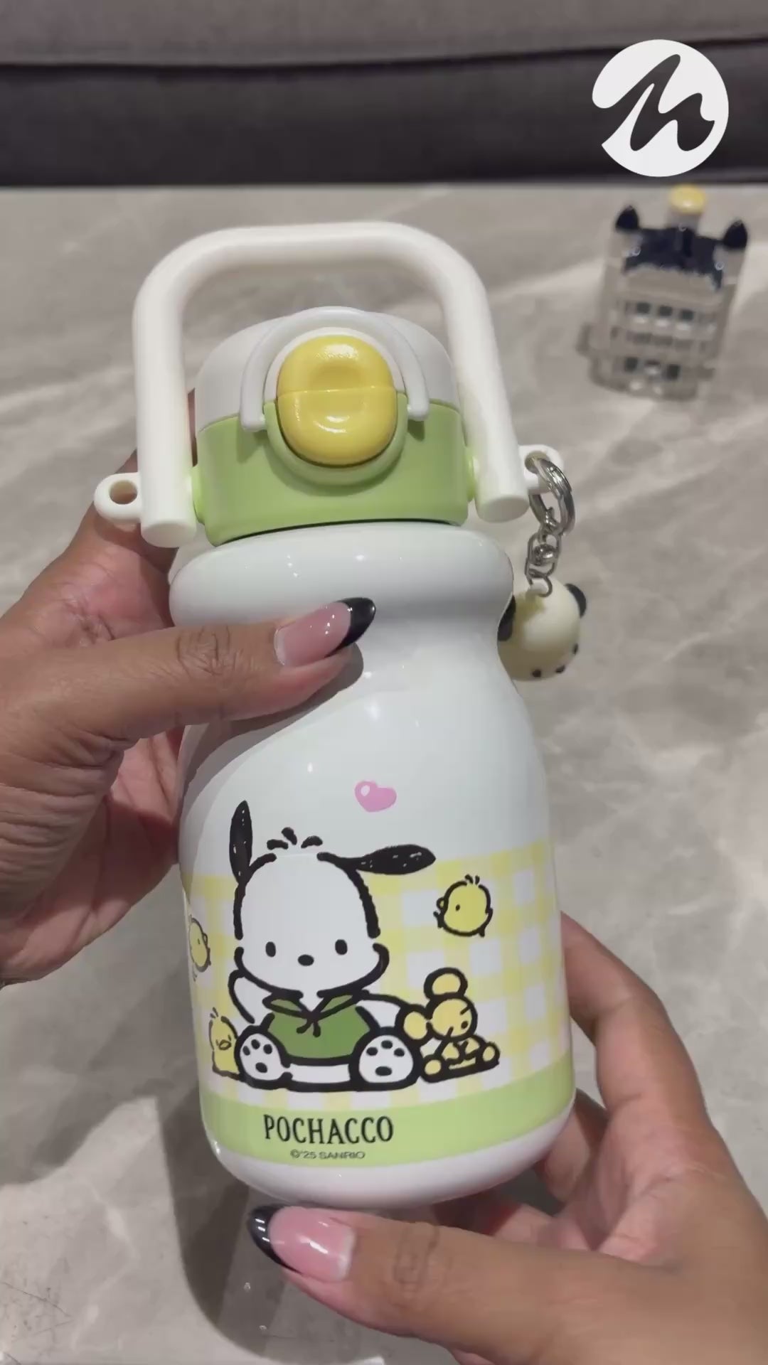 Sanrio Pochacco Kids Insulated Water Bottle