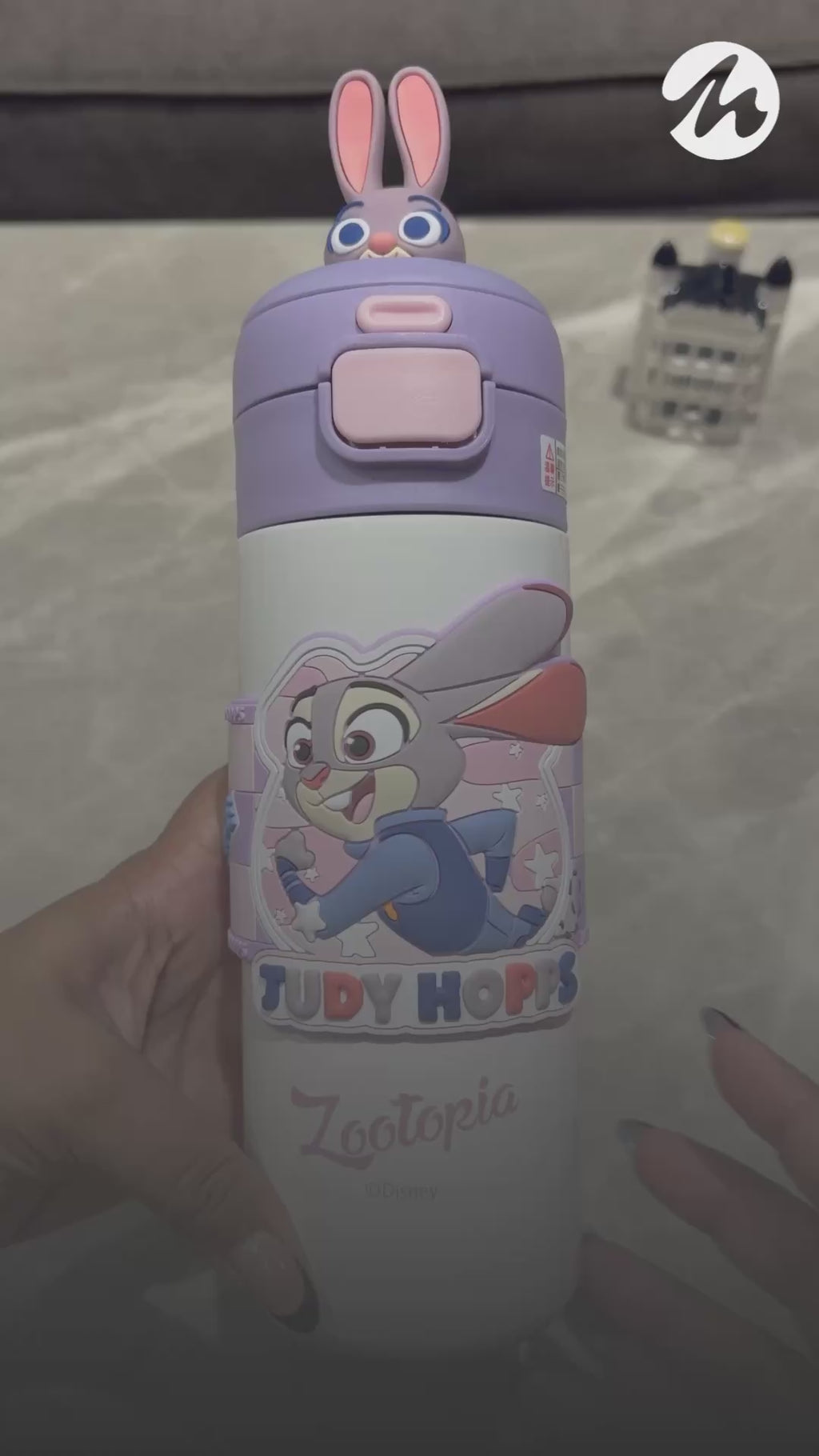 Zootopia Judy Hopps Kids Insulated Water Bottle