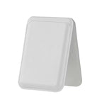 Premium Magnetic Leather Card Holder | N52 Magnet & RFID Block - Ivory